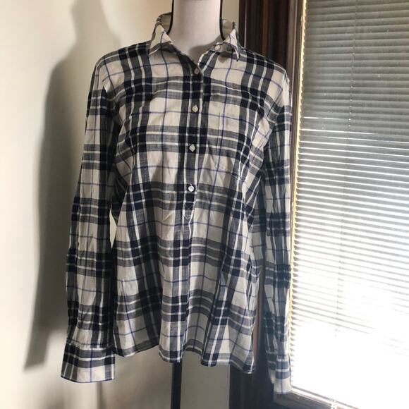 J. Crew | Plaid The Perfect Shirt Size M - Picture 1 of 5